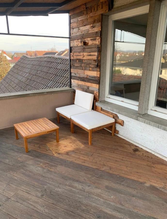 Mainpark Apartment 4 Schlafzimmer Bis Zu 10 Personen Direkt Ueber Aschaffapartment Bei Aschaffenburg Mainaschaff Exterior foto