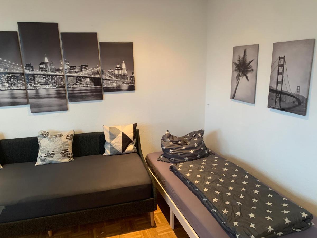 Mainpark Apartment 4 Schlafzimmer Bis Zu 10 Personen Direkt Ueber Aschaffapartment Bei Aschaffenburg Mainaschaff Exterior foto