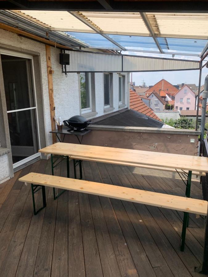 Mainpark Apartment 4 Schlafzimmer Bis Zu 10 Personen Direkt Ueber Aschaffapartment Bei Aschaffenburg Mainaschaff Exterior foto